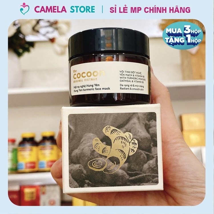 Mặt nạ nghệ Hưng Yên Cocoon giúp da rạng rỡ mịn màng 30ml