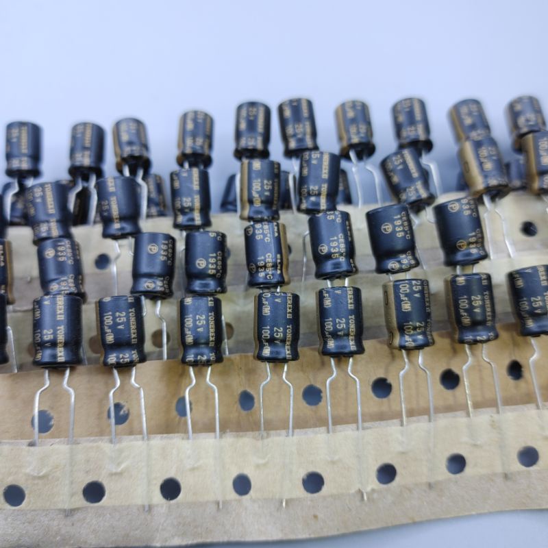 Tụ 25v 100uF Elna tonerex II