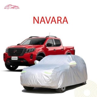 Bạt che phủ xe bán tải Nissan Navara chống nắng mưa - bạt phủ ô tô 3 lớp chống nóng không thấm nước .