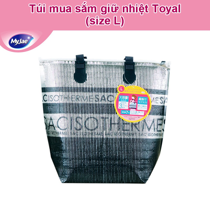 [MyJae x Toyal] Túi giữ nhiệt nóng lạnh Nhật Bản đựng hộp cơm văn phòng thực phẩm có quai xách tiện lợi
