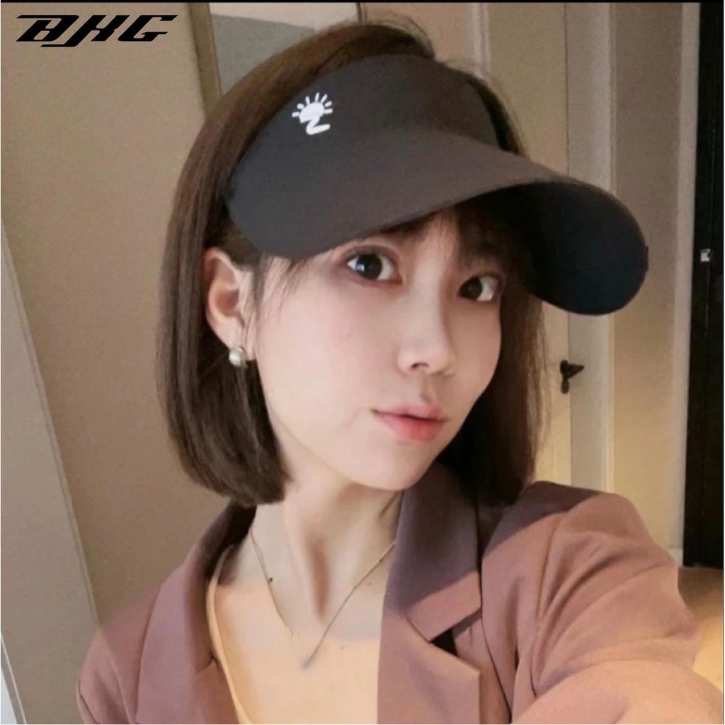 Mũ lưỡi trai hở chóp BJHG WAVW chống tia cực tím phong cách thể thao thời trang mùa hè cho mẹ và bé