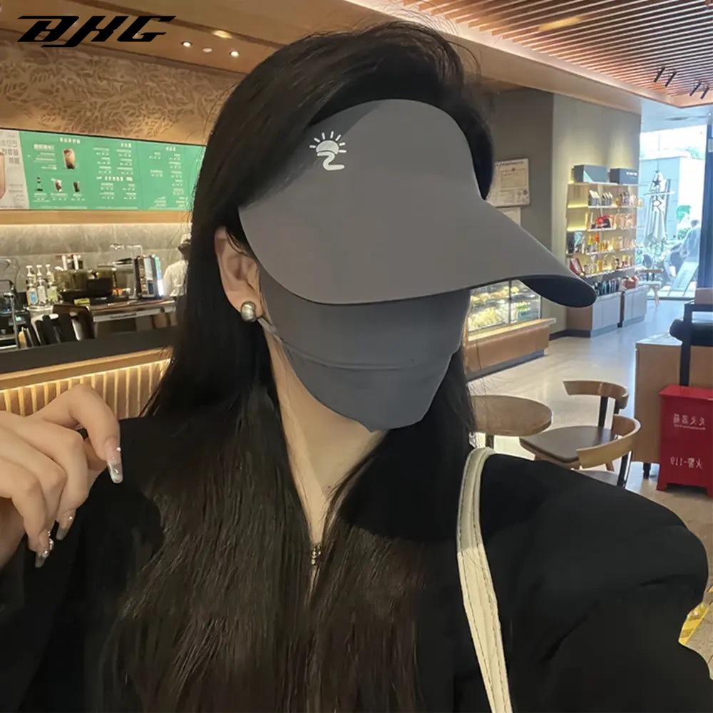 Mũ lưỡi trai hở chóp BJHG WAVW chống tia cực tím phong cách thể thao thời trang mùa hè cho mẹ và bé