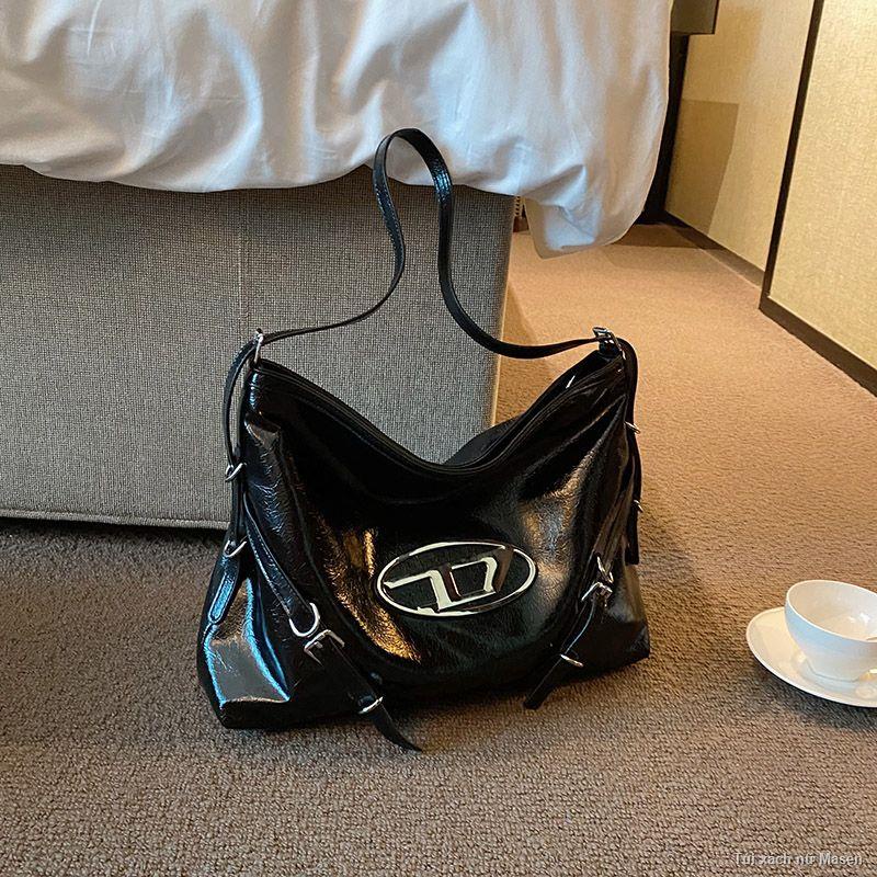 Order🌸Túi leng keng bạc Nhật Bản và Hàn Quốc Túi Messenger Túi đeo vai dung tích lớn Túi đeo nách Túi đi xe máy