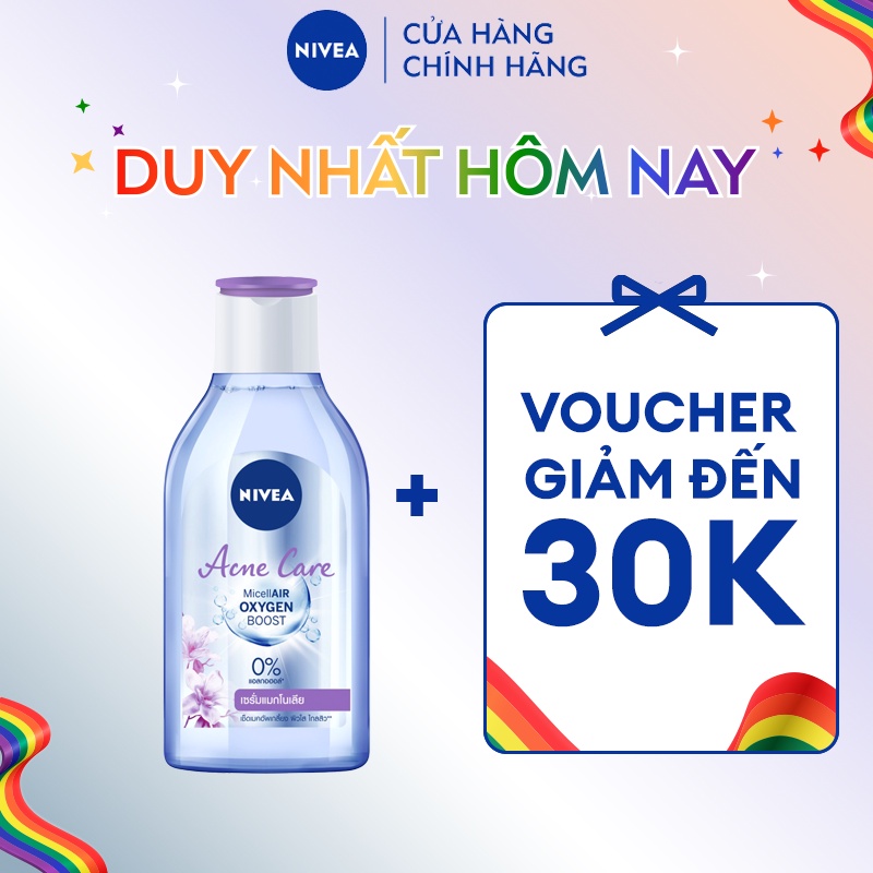 Nước Tẩy Trang NIVEA Acne Care Ngừa Mụn | Sạch Sâu (400 ml) - 80116
