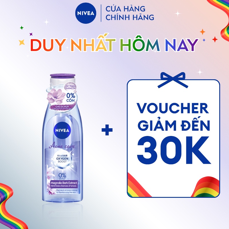 Nước Tẩy Trang NIVEA Acne Care Ngừa Mụn | Sạch Sâu (200 ml) - 89271