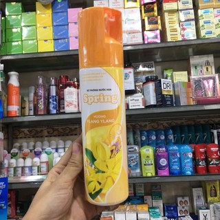 Xịt phòng Spring hương chanh 225ml (đủ loại)
