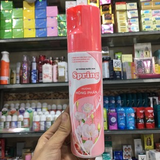 Xịt phòng Spring hương chanh 225ml (đủ loại)