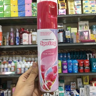 Xịt phòng Spring hương chanh 225ml (đủ loại)
