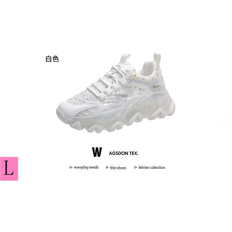 Giày Thể Thao Đế Dày Phối Lưới Mỏng Thoáng Khí Thời Trang Mùa Hè Cho Nữ
