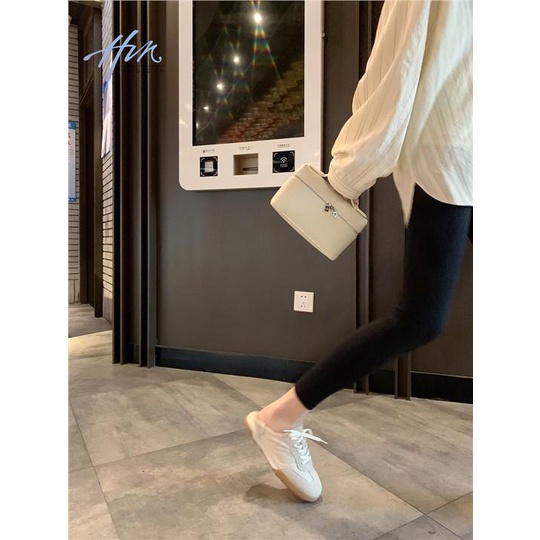 Giày Thể Thao Da Thời Trang Mùa Hè Dành Cho Nữ