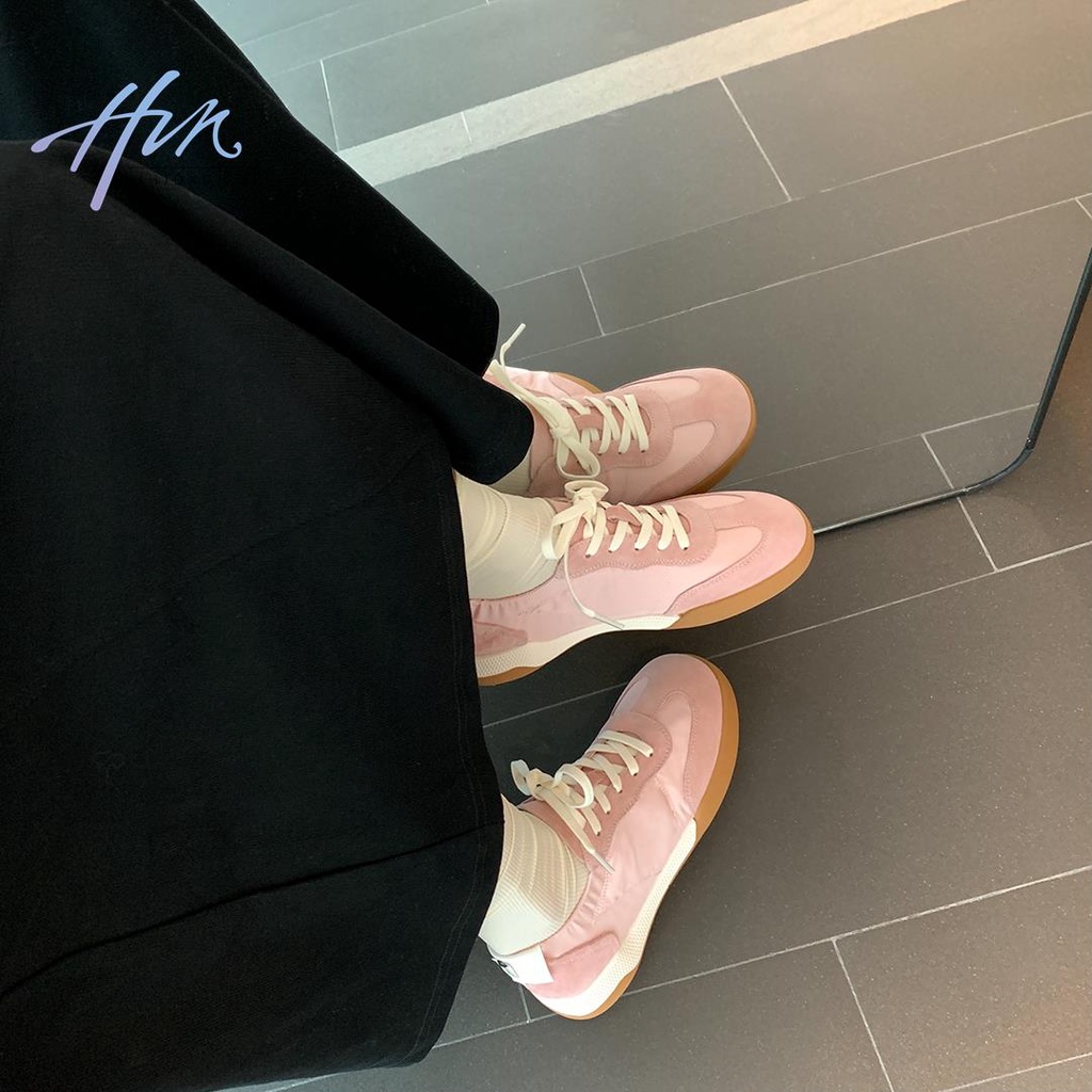 Giày Thể Thao Da Thời Trang Mùa Hè Dành Cho Nữ