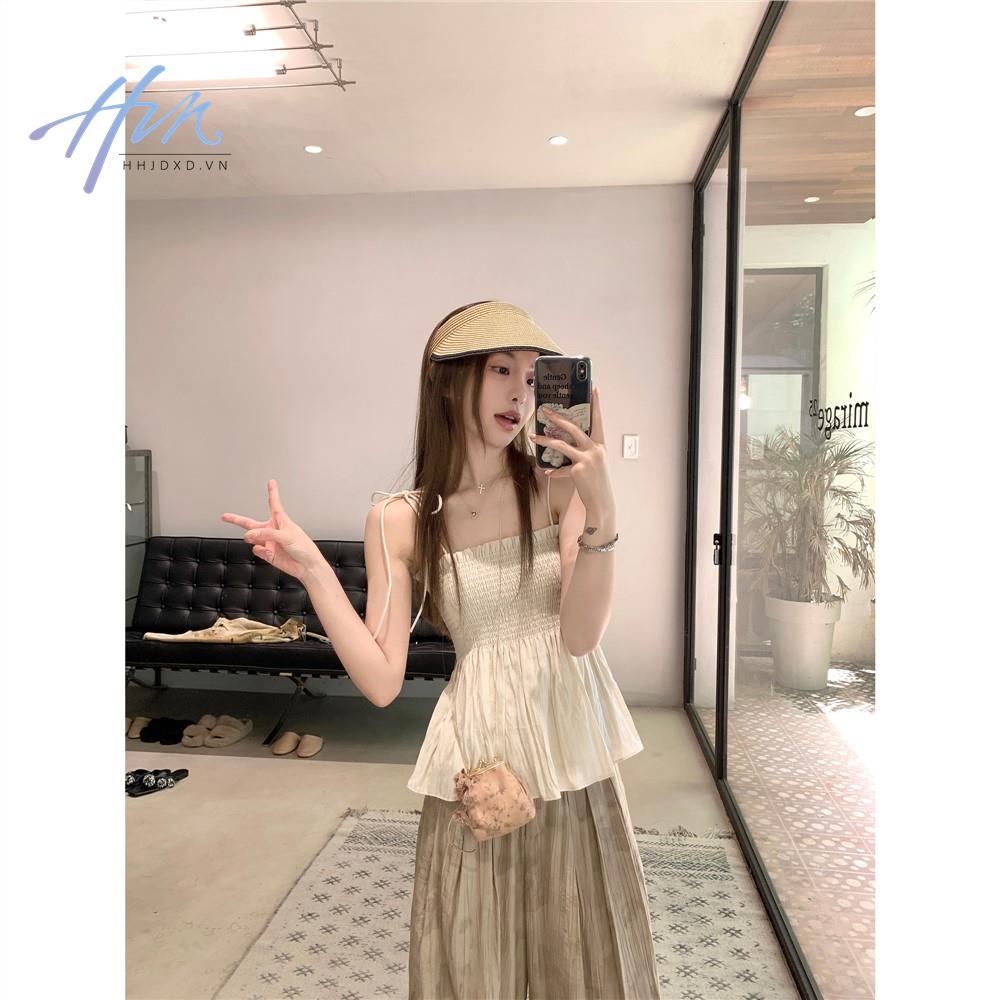 Áo Hai Dây Thiết Kế Mới Thời Trang Mùa Hè Theo Phong Cách Thái Lan Cho Nữ