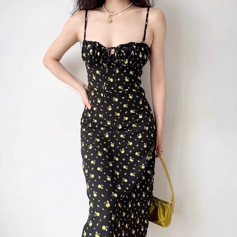 Order 15 ngày- Đầm hoa hai dây #1325