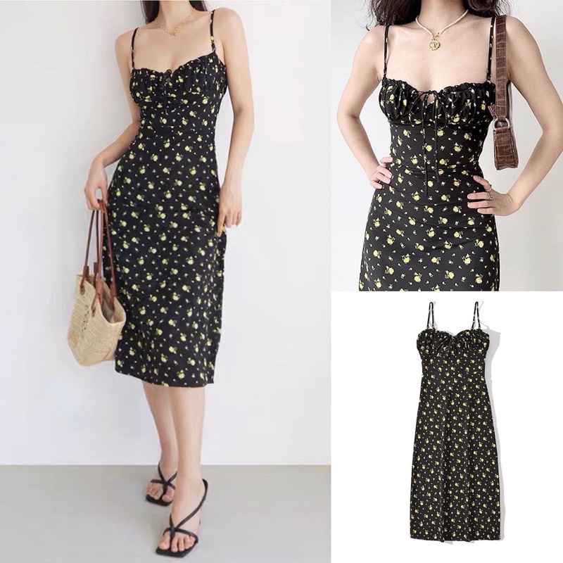 Order 15 ngày- Đầm hoa hai dây #1325