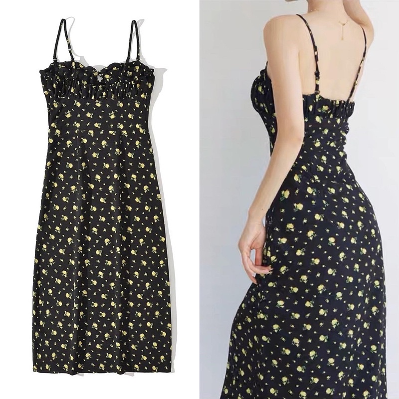 Order 15 ngày- Đầm hoa hai dây #1325