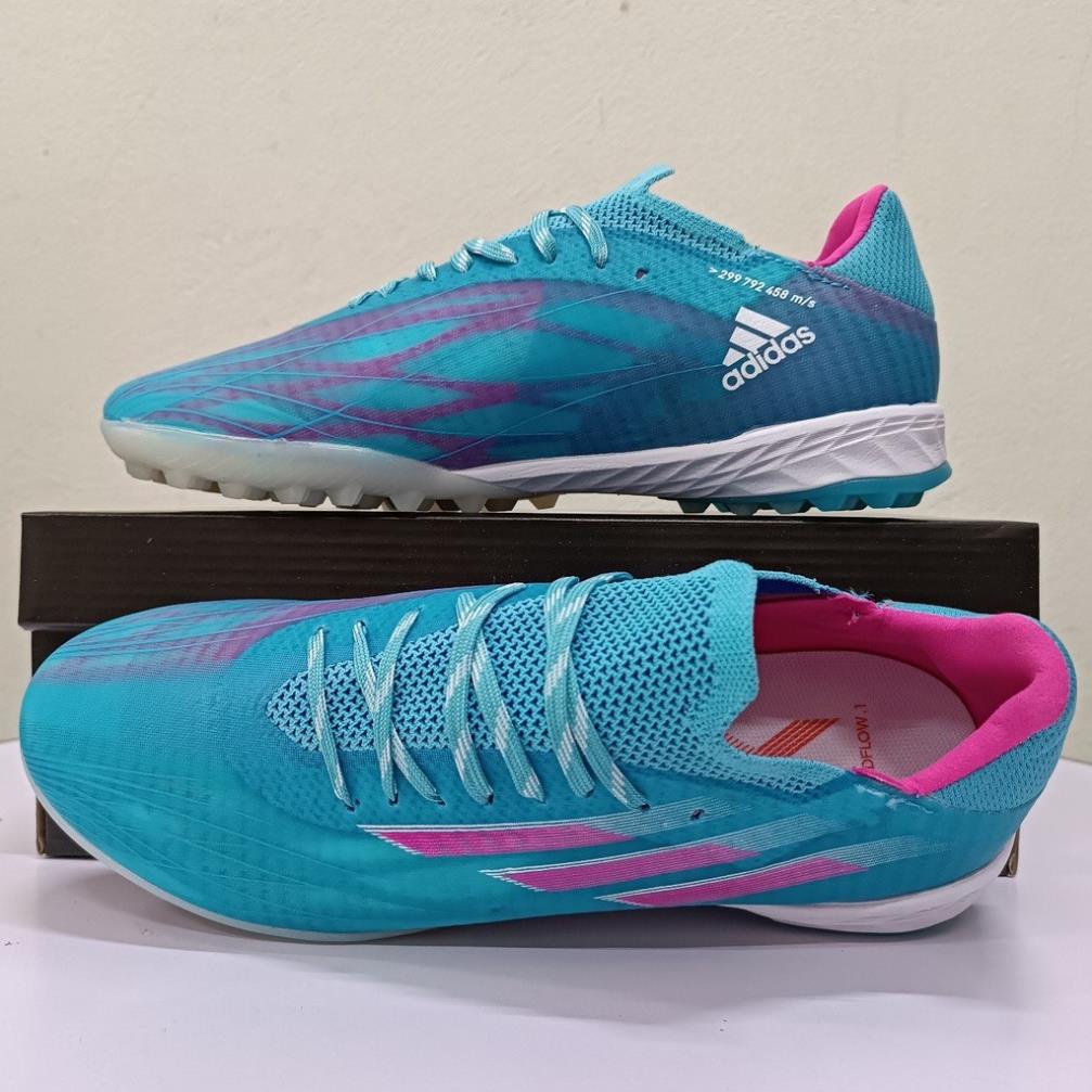 Giày Đá Bóng X Speedflow.1 TF Màu Xanh Sân Cỏ Nhân Tạo