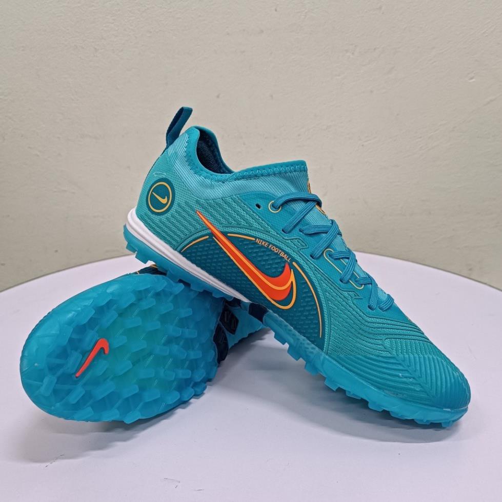 Giày Đá Bóng Mercurial Vapor 14 Pro TF Màu Xanh Sân Cỏ Nhân Tạo