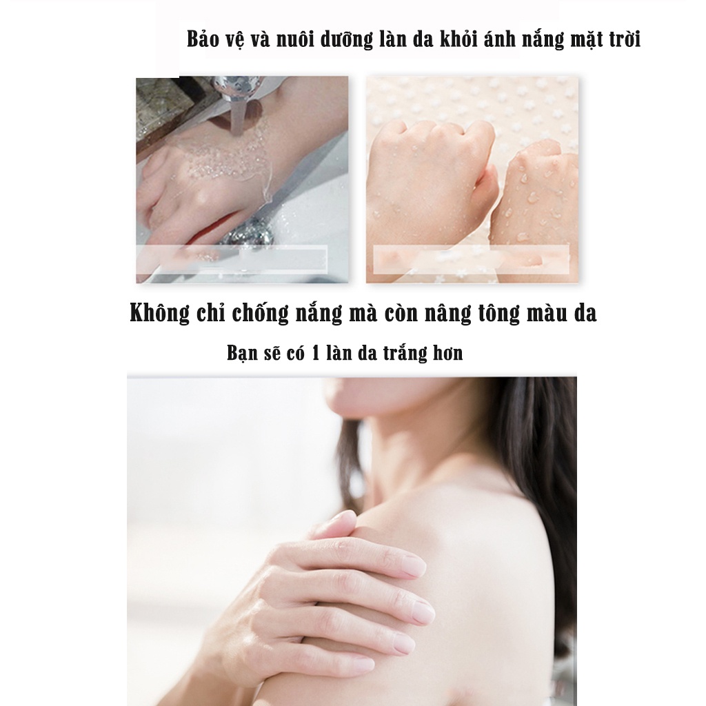 Kem chống nắng dạng xịt, nâng tone da, bảo vệ da mặt và body khỏi tia UVA UVB hiệu quả Samcos