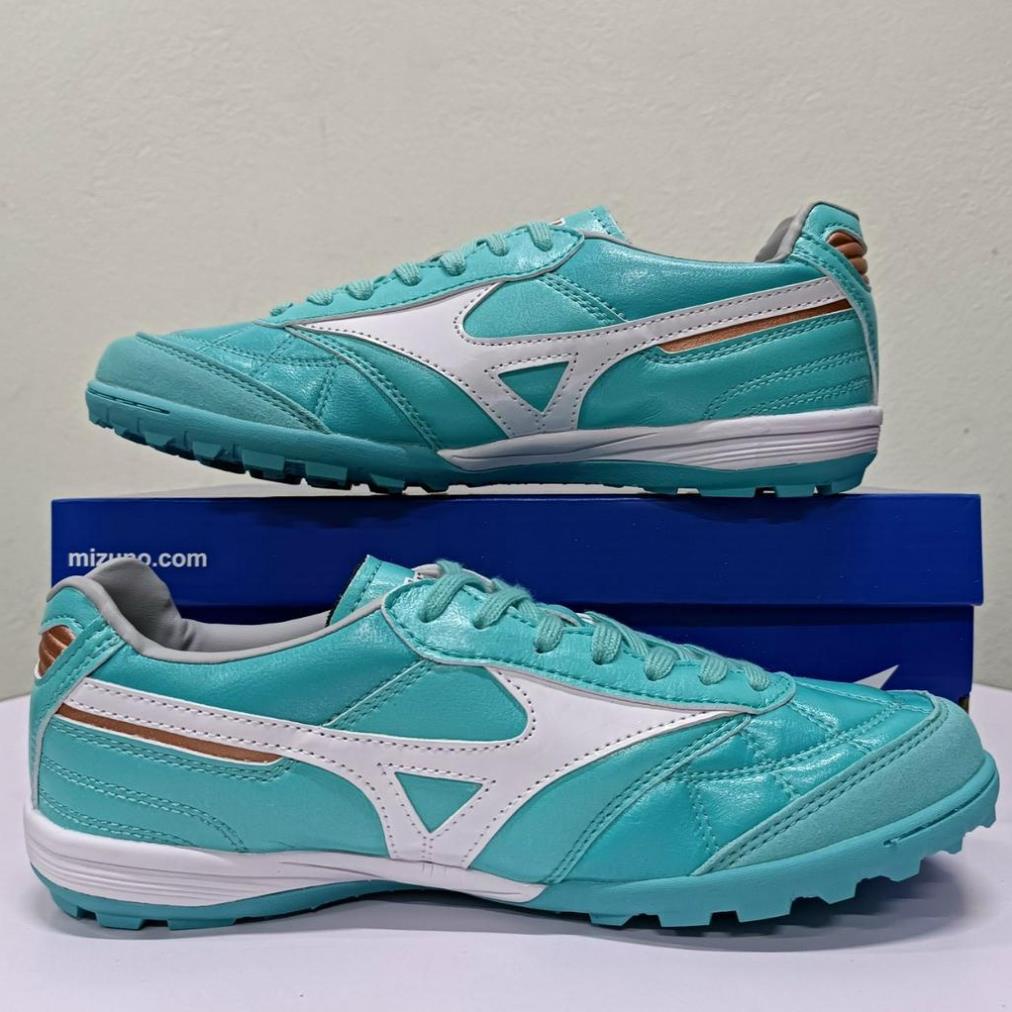 Giày Đá Bóng Mizuno Morelia Neo Đế TF Xanh Cực Bền