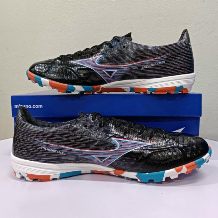 Giày Bóng Đá Mizuno Alpha Pro As Đế TF Màu Đen Sân Cỏ Nhân Tạo