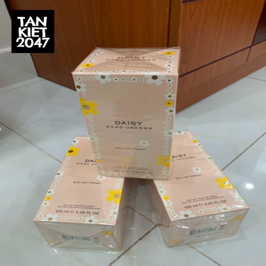 Nước hoa marc jacobs daisy eau so fresh 125ml ( full seal )