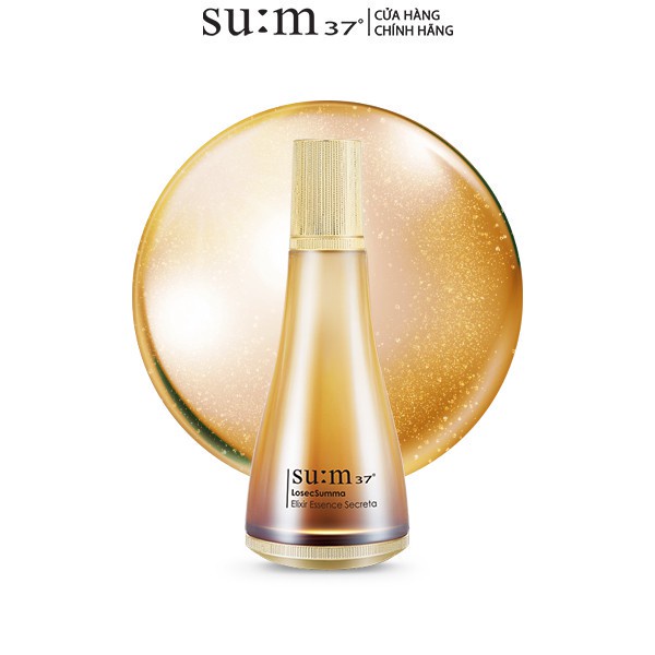 Nước thần hoàng kim thanh lọc tái sinh da Su:m37 LosecSumma Elixir Essence Secreta 150ml