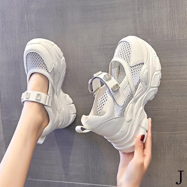 Giày Sandal Mary Jane Thể Thao Mùa Hè 2023 Thoáng Khí Phong Cách Mới Cho Nữ