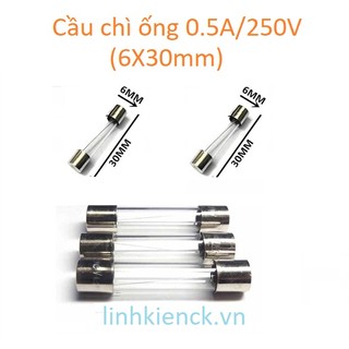 Cầu chì ống 0.5a/250v