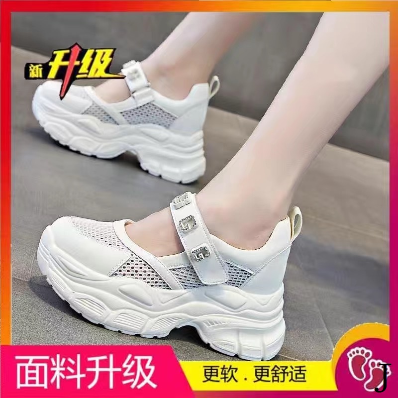 Giày Sandal Mary Jane Thể Thao Mùa Hè 2023 Thoáng Khí Phong Cách Mới Cho Nữ