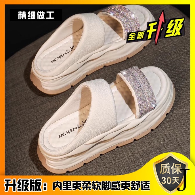 Dép Sandal Đế Mềm Dày Dặn Phong Cách Thời Trang Mùa Hè 2023