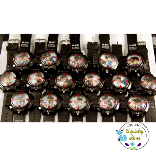 Đồng Hồ Trẻ Conan Đeo Tay Có Laze Cho Bé Trai   thám tử nức danh Edogawa Conan Shinichi