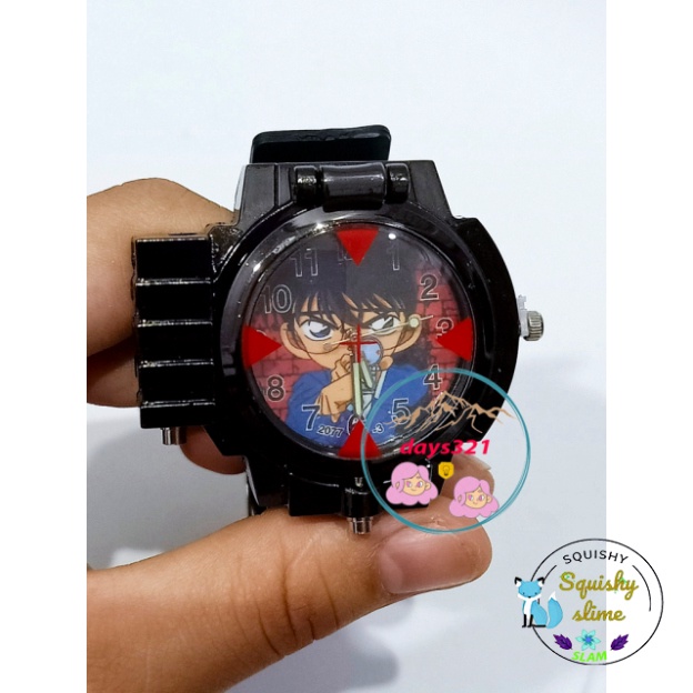 Đồng Hồ Trẻ Conan Đeo Tay Có Laze Cho Bé Trai   thám tử nức danh Edogawa Conan Shinichi