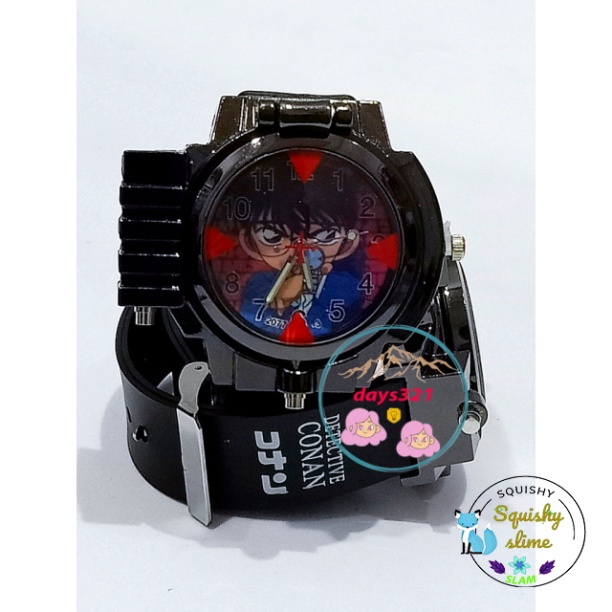 Đồng Hồ Trẻ Conan Đeo Tay Có Laze Cho Bé Trai   thám tử nức danh Edogawa Conan Shinichi