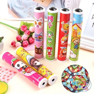 Đồ chơi kính vạn hoa ống dòm yêu thuật Polyprism hoa văn xinh xắn cho bé
