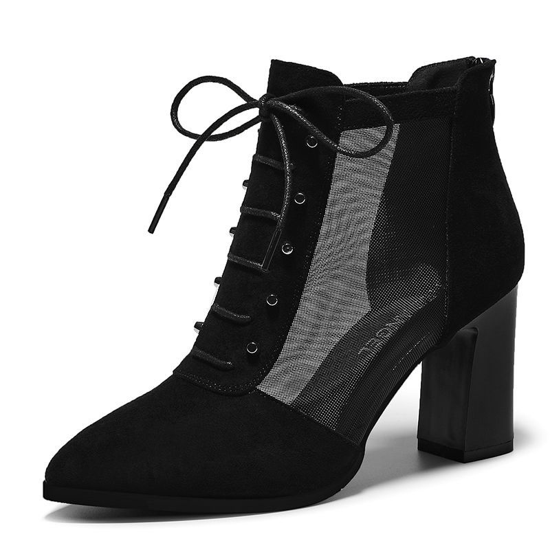 Hàng Mới Về Giày Cao Gót Thoáng Khí Phong Cách Hàn Quốc Thời Trang Xuân Thu 2022 Cho Nữ