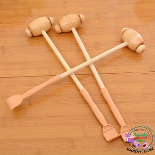 Gậy đấm lưng được làm bằng gỗ massage gãi ngứa cơ thể, cây đấm lưng nghỉ ngơi đa năng, tay cầm chắc chắn