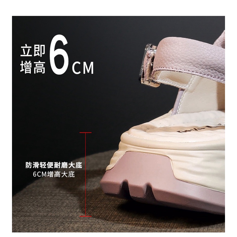 Giày Sandal Đế Dày Quai Đính Đá Thời Trang Mùa Hè 2023 Phong Cách Mới Cho Nữ