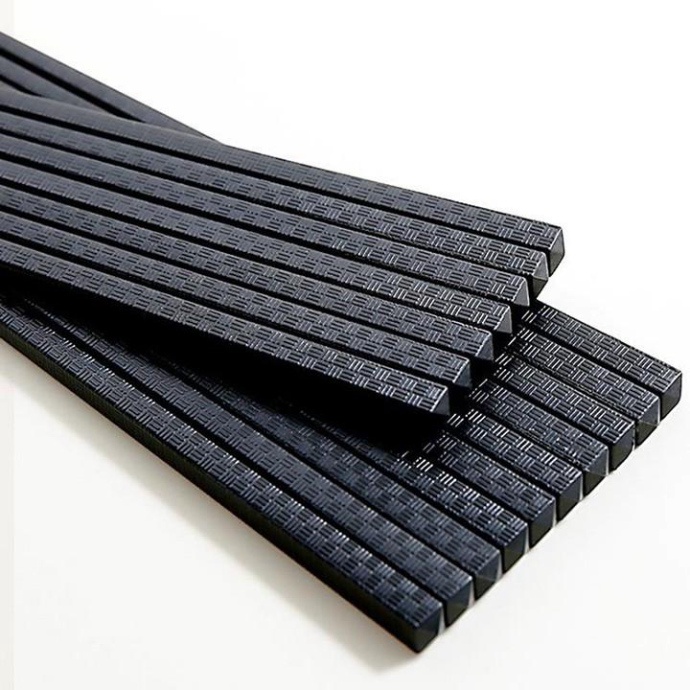 Đũa ăn cơm bộ 10 đôi CAO CẤP nhựa phíp Hoàng Gia sang trọng, Đũa Nhật Bản kháng khuẩn xoắn 2 đầu chống trơn trượt Hot