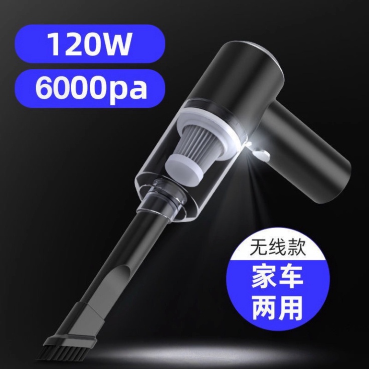 Máy Hút Bụi Cầm Tay Không Dây Siêu Mini Lực Hút Cực Mạnh 9000PA - 120W, SẠC USB - Máy hút bụi mini cầm tay HB1 Hot