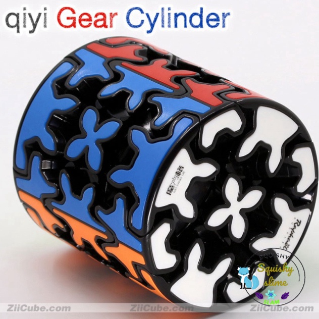 Rubik qiyi Gear Cylinder - Rubik màu sắc huyền diệu - Biến thể mới Rubik qiyi, công cụ giải trí tiên