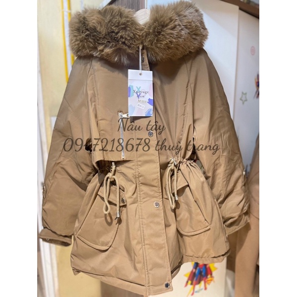 ÁO PHAO PARKA NỮ 2023 mới Hàng QUẢNG CHÂU LOẠI 1