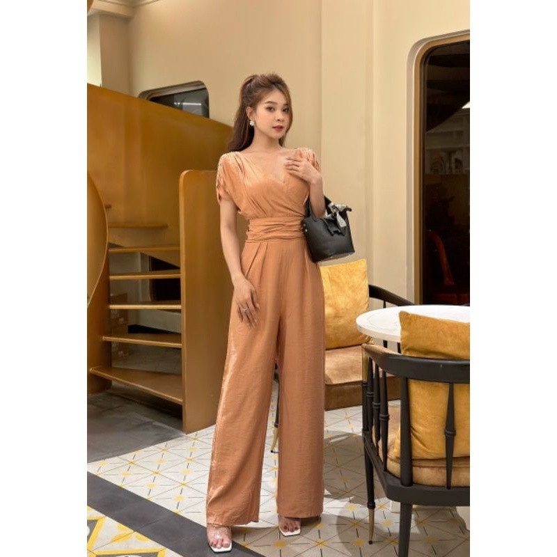 Jumpsuit Đũi tay cánh dơi-PT