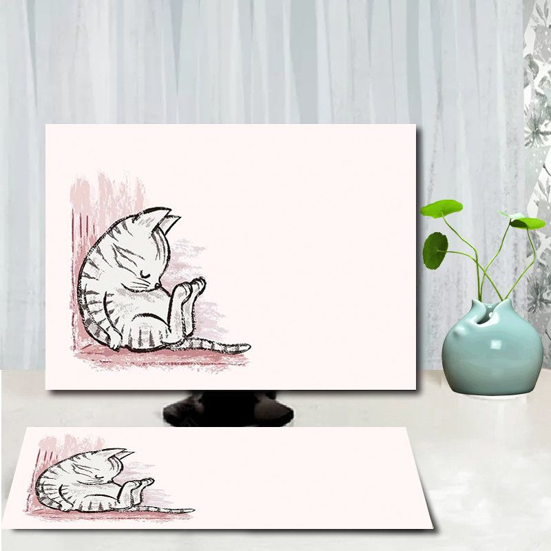 Tấm Vải Che Phủ Màn Hình LCD Máy Tính Chống Bụi 27 inch 23 inch