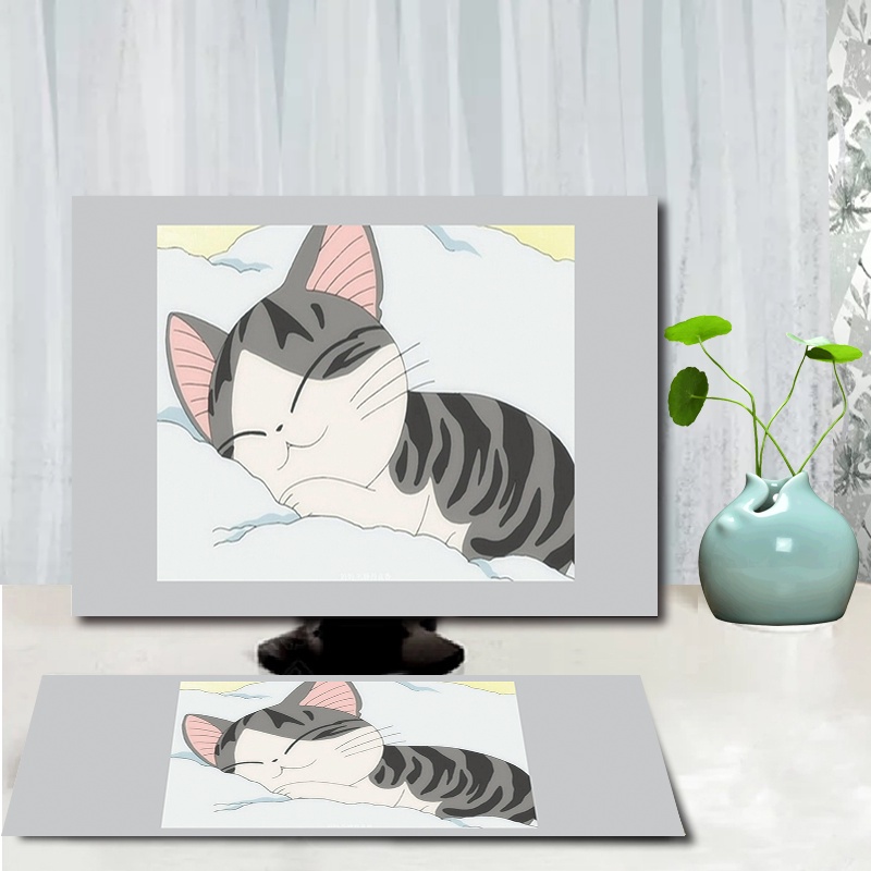 Tấm Vải Che Phủ Màn Hình LCD Máy Tính Chống Bụi 27 inch 23 inch