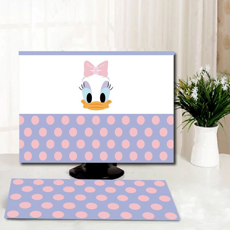 Tấm Vải Che Phủ Màn Hình LCD Máy Tính Chống Bụi 27 inch 23 inch