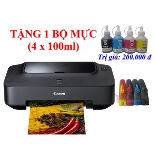 Máy in màu Canon pixma ip 2770 đã có bộ tiếp mực ngoài