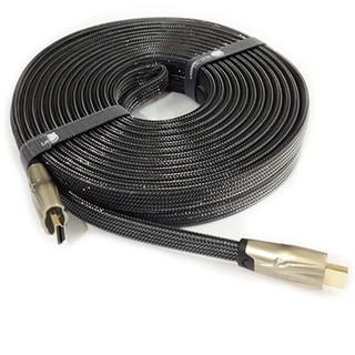 Cáp hdmi 8m dẹt bọc lưới chống nhiễu, hỗ trợ 3d, 4k ugreen ug-10255