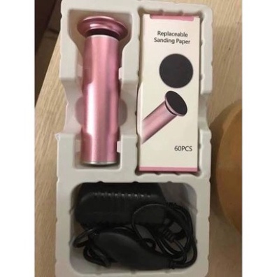 Máy Chà Gót Chân  -Tặng Kèm 60 Miếng Chà + vỏ họp + dây sặc