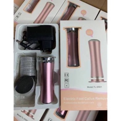 Máy Chà Gót Chân  -Tặng Kèm 60 Miếng Chà + vỏ họp + dây sặc