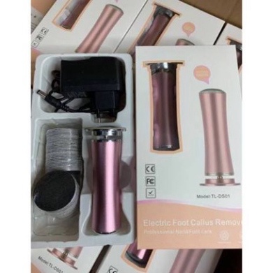 Máy Chà Gót Chân  -Tặng Kèm 60 Miếng Chà + vỏ họp + dây sặc